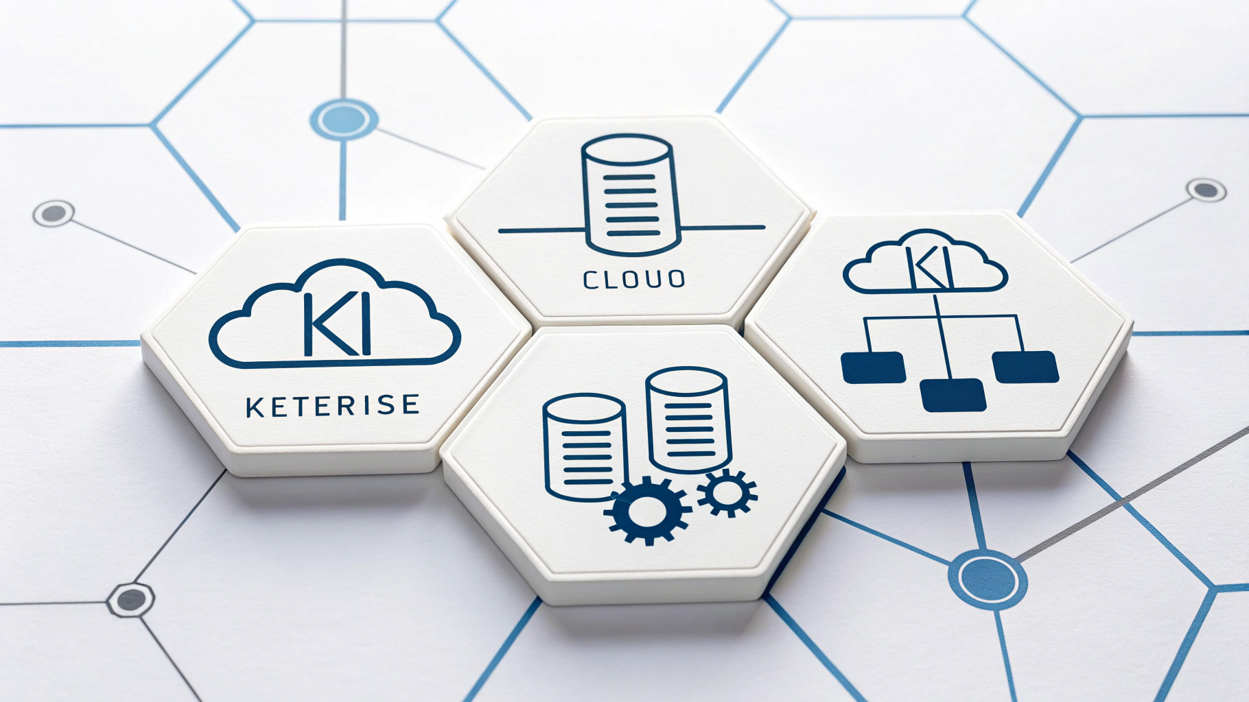 Technical architecture diagram showing multi-zone cloud infrastructure topology and automated auto-scaling clusters